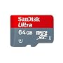 SanDisk SDSDQU-064G-U46A Ultra Carte memoire micro&hellip de SanDisk
