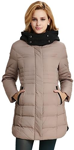 Yaloo Women's parka Warm Hardwear Hooded Down Jacket winter coat