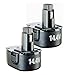 Black & Decker PS140 Fire Storm 14.4 volt NiCad Pod Style Battery (2-Pack)