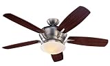 Monte Carlo Ceiling Fan 5MMR54BSD Matrix Fan - Brushed Steel Contemporary Indoor Fans 54