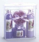 41M1GTP8SAL. SL160  BATH SET IN ORGANZA BASKET