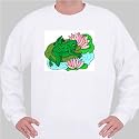 Sweatshirt with animals, frog, frogs, animal