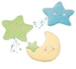 Just Born Iridescent Moon Soft Wall Art