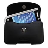 Horizontal Leather Case with Belt Clip/Loop for the Dell Axim X50