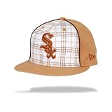 Chicago White Sox Mimicry 5950 MLB Baseball Cap (Wheat)