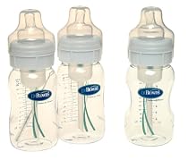 Dr. Brown's 8 oz. Natural Flow Wide Neck Bottle, 3 Pack