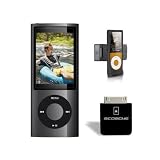Apple iPod nano 8 GB Black Charger and Action Jacket