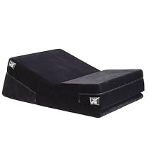 Liberator Bedroom Adventure Gear Wedge/Ramp Combo, Black