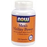 Now Foods Men's Virility Power, 120 Caps , 0.85 Bottle
