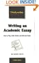 Writing an Academic Essay: How to Plan, Draft, Revise and Write Essays (Studymates)