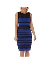 Round Neck Knit Lace Sleeveless  Dress