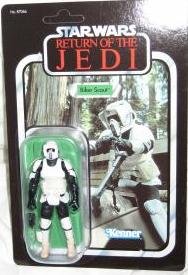  Star Wars Classics Vintage Style Figure Retro Carded Biker Scout