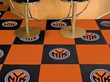 Fan Mats 9360 NBA - New York Knicks 18" x 18" Team Carpet Tiles (10 Logo, 10 Solid per Box - appx 45 sq ft)