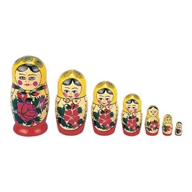 Russian Matryoshka Nesting Dolls (7 pieces)