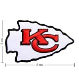 Kansas City Chiefs Logo Embroidered Iron on Patches