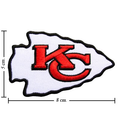 NFL Kansas City Chiefs Style-1 Embroidered Iron On Patch