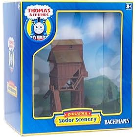 HO Built Up Sodor Coaling Station from Bachmann HO Buildings