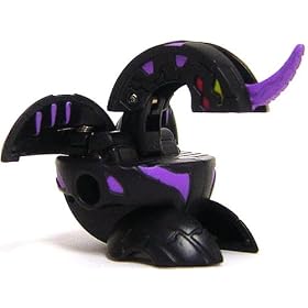 Bakugan Battle Brawlers Game Single LOOSE Figure Darkon Dragonoid [Black] by bakugan