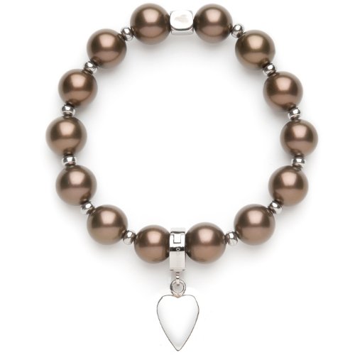 Leonardo Damen-Armband Pearly Braun Darlin\'s 013588 Preisvergleich