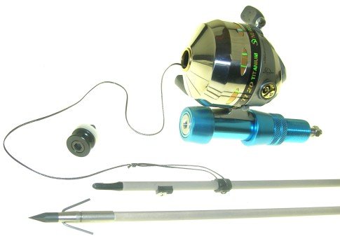 Childrens Toyshop  Sporting Goods : Intermediate Bowfishing Package with Shakespeare Synergy Bowfishing Reel
