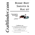 Beanie Baby Sweater and Rug Set by