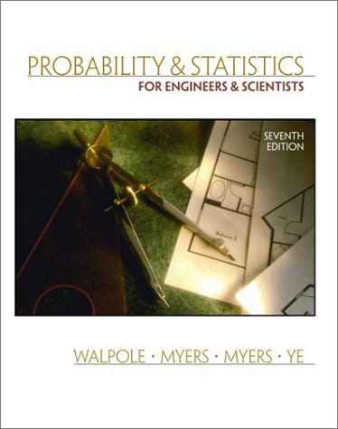 Probability and Statistics for Engineers and Scientists (7th Edition)