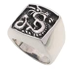 Sterling Silver Dragon Ring