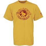 NBA Sport Authentics by adidas Cleveland Cavaliers Gold Retro Logo T-shirt