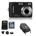 Ex-Pro Bundle HP CA350 Black Digital Camera (10.3 Megapixel, 3x Optical Zoom, 2.7