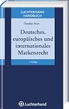 Produkt-Bild: Deutsches, europ&auml;isches und internationales Markenrecht