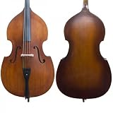 Cecilio CDB-200 Size 3/4 Flamed Upright Double Bass w/Adjustable Bridge