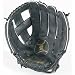 11 1/2 Double-T Open Web Black Infield Baseball Glove from Markwort - (Worn on Left Hand)