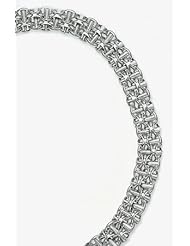 14k Fancy Hollow Necklace 17"