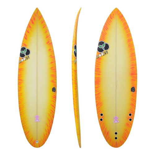 SPECIAL 2013 HAPPY NEW YEAR BLOW OUT SALE MODEX Kids Board 5'2 Round Tail Kids Orange LIL MICRO Fiberglass Short Board (8-9Y) #1011-H