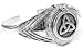 Jewelry : Sterling Silver CELTIC Knot Locket Box Cuff Bracelet
