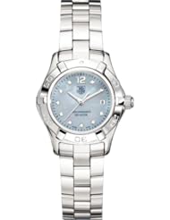 TAG Heuer Womens WAF1419.BA0813 2000 Aquaracer Diamond Accented Watch