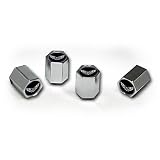 Trans Am-Black Valve Cap Set