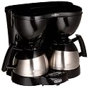 Delonghi DD1000TCB Café Duo Dual Drip Coffeemaker