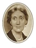 Virginia Woolf English Novelist Art Giclee Poster Print, 12x16