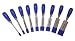 Footprint 87 Series 127494 Set of 9 Blue Poly Handle Chisels