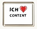 Produkt-Bild: Ich liebe Content K&uuml;hlschrankmagnet
