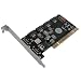 Electronics : PCI 4 Internal SATA II Ports Controller Card - SIL3124