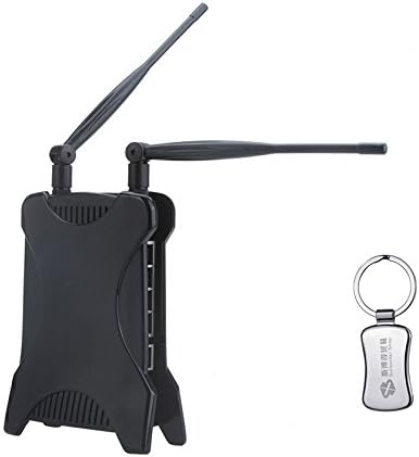 ARGtek Wireless-N Router Wifi Router AP Repeater 300Mbps WLAN 802.11b/g/n 1000MW 2T2R POE Black + A keychain