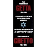 Poland Map - Warsaw Ghetto 1940-1943 (Bilingual)