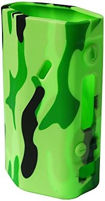 Anti-slip Silicone Protection Case for Wismec Reuleaux RX200 Skin Sleeve Cover Wrap (Camo)