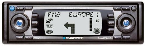 Blaupunkt TravelPilot CD-Autoradio Freestyler mit Navigationssystem weißes Display/weiße Tasten