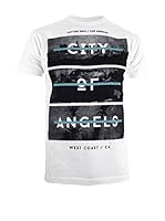 COTTON SOUL Camiseta Manga Corta City Of Angels (Blanco)