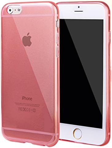 iPhone 6 Plus Case, Aerb Crystal Series Snap-on TPU Protective Case Ultra Slim Light &amp; Clear for iPhone 6 Plus 5.5"(Orange)