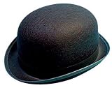 Bowler Hat Black Felt - Large