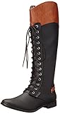 Rocket Dog Women's Elka Sierras PU Sierras Riding Boot, Black, 10 M US